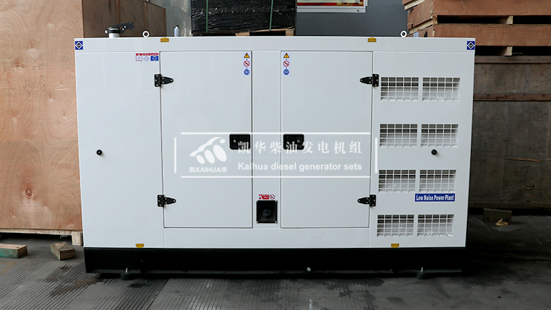 十堰市一臺100kw靜音柴油發(fā)電機組成功出廠